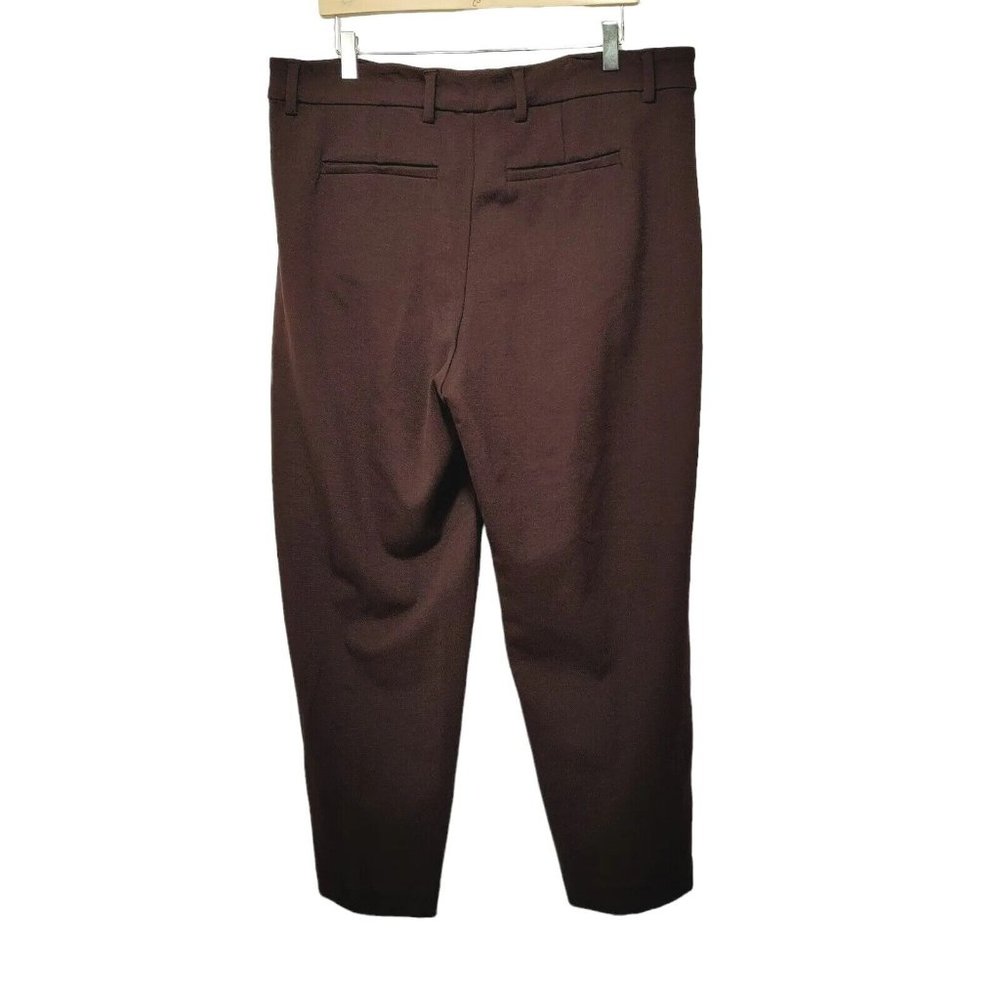Women's Liverpool Los Angeles Plus Kelsey Knit Trouser Plus 18W Currant Color - Picture 3 of 9